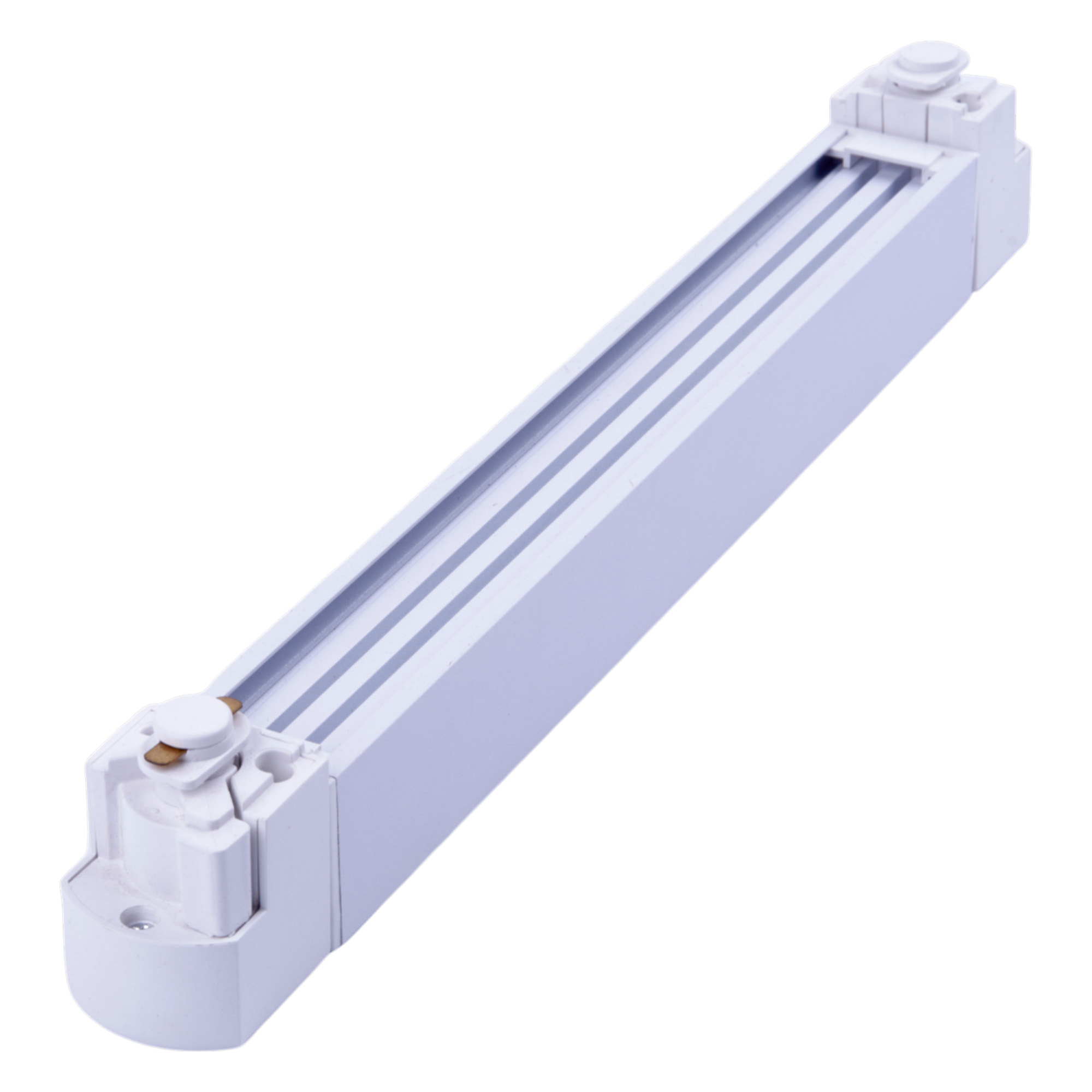 ULB-Q284 20W-4000K WHITE Светильник-прожектор светодиодный трековый. Линейный. Поворотный. 1600 Лм. Белый свет 4000K. Корпус белый. ТМ Volpe