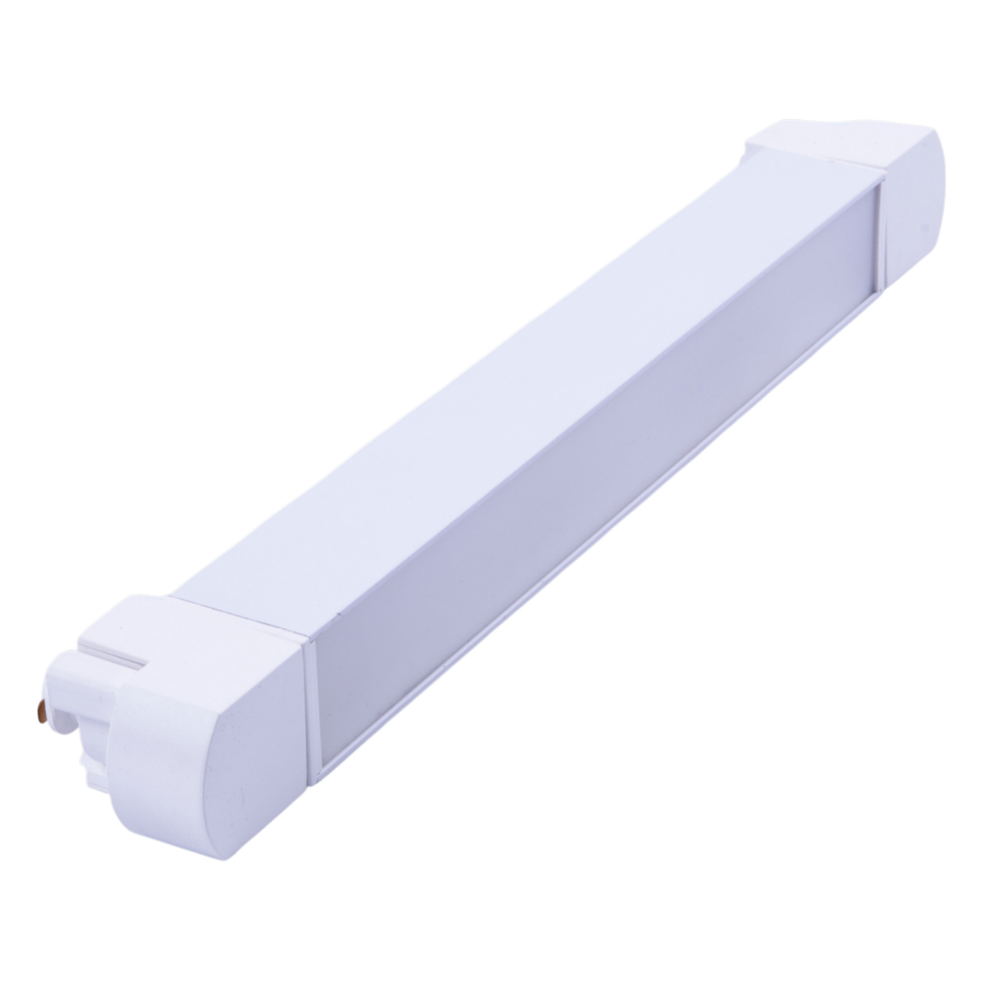 ULB-Q284 20W-4000K WHITE Светильник-прожектор светодиодный трековый. Линейный. Поворотный. 1600 Лм. Белый свет 4000K. Корпус белый. ТМ Volpe