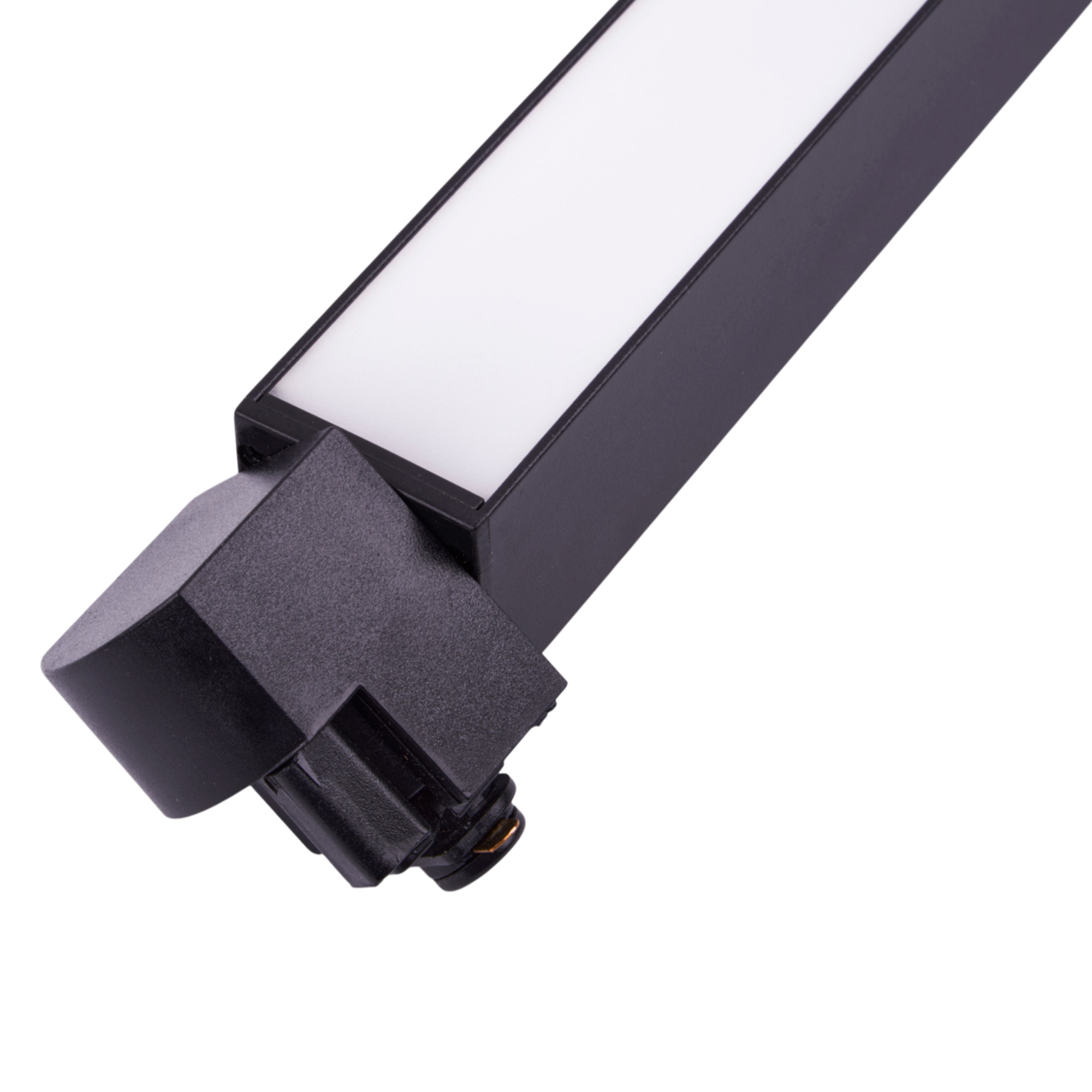 ULB-Q284 30W-4000K BLACK Светильник-прожектор светодиодный трековый. Линейный. Поворотный. 2500 Лм. Белый свет 4000K. Корпус черный. ТМ Volpe