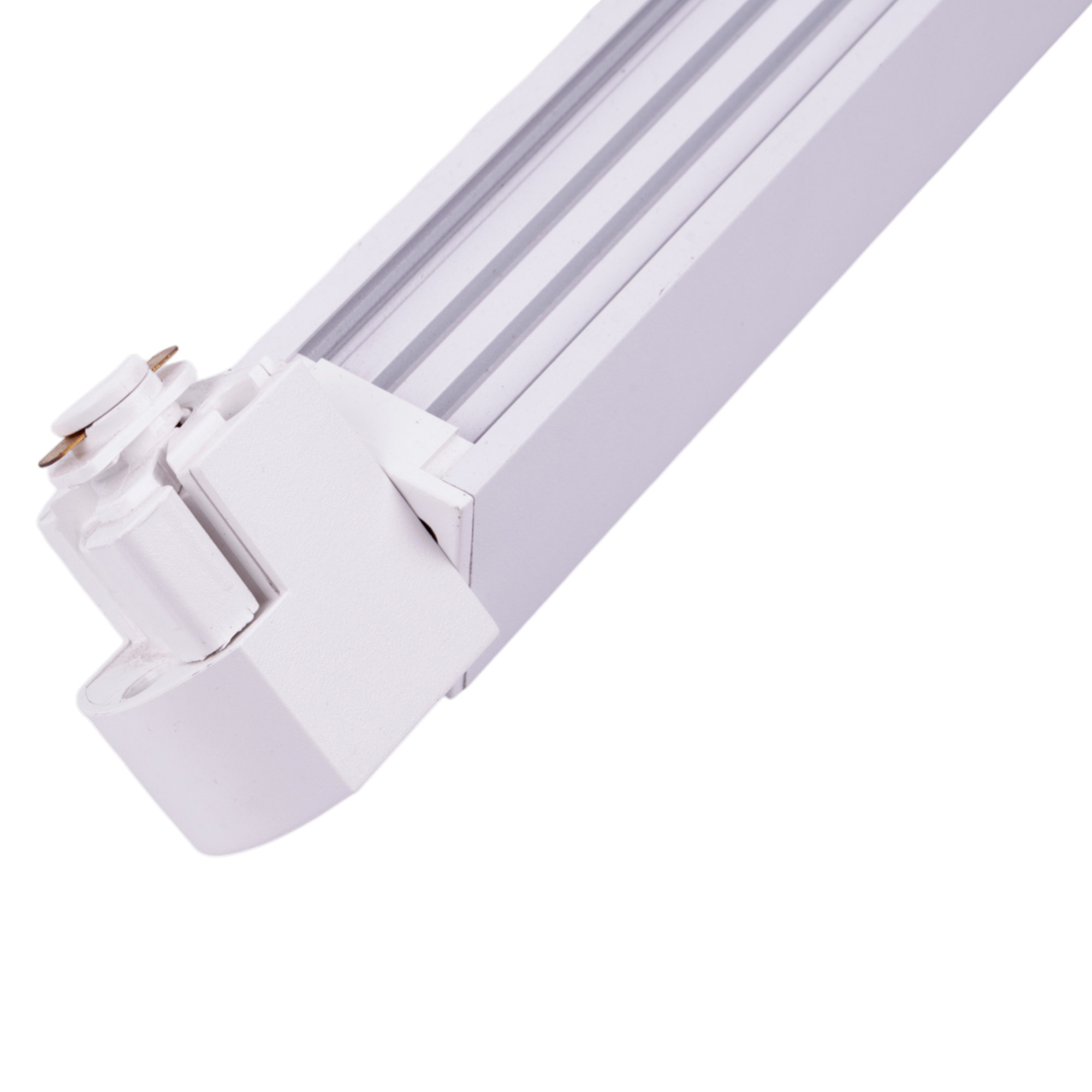 ULB-Q284 30W-4000K WHITE Светильник-прожектор светодиодный трековый. Линейный. Поворотный. 2500 Лм. Белый свет 4000K. Корпус белый. ТМ Volpe