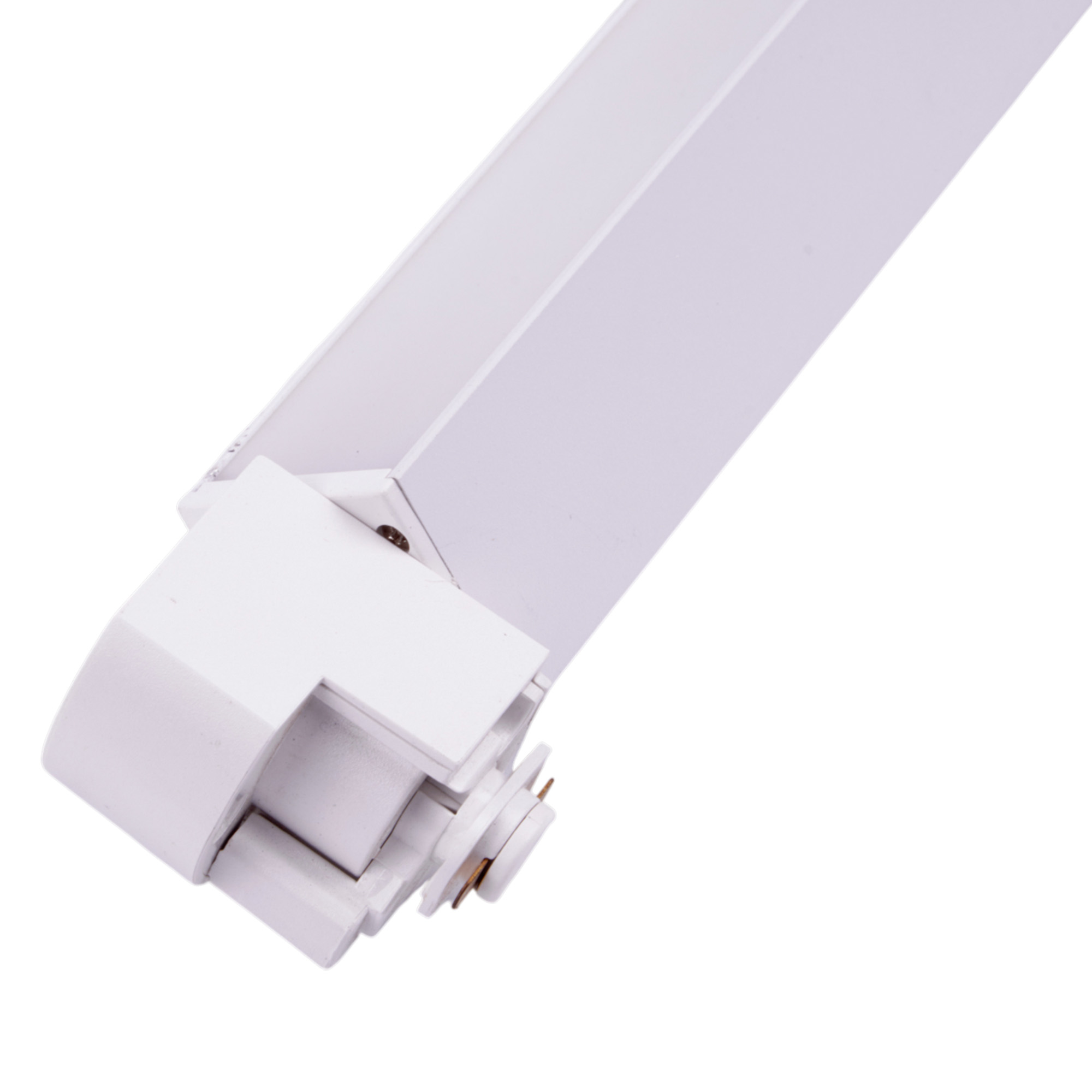 ULB-Q284 30W-4000K WHITE Светильник-прожектор светодиодный трековый. Линейный. Поворотный. 2500 Лм. Белый свет 4000K. Корпус белый. ТМ Volpe