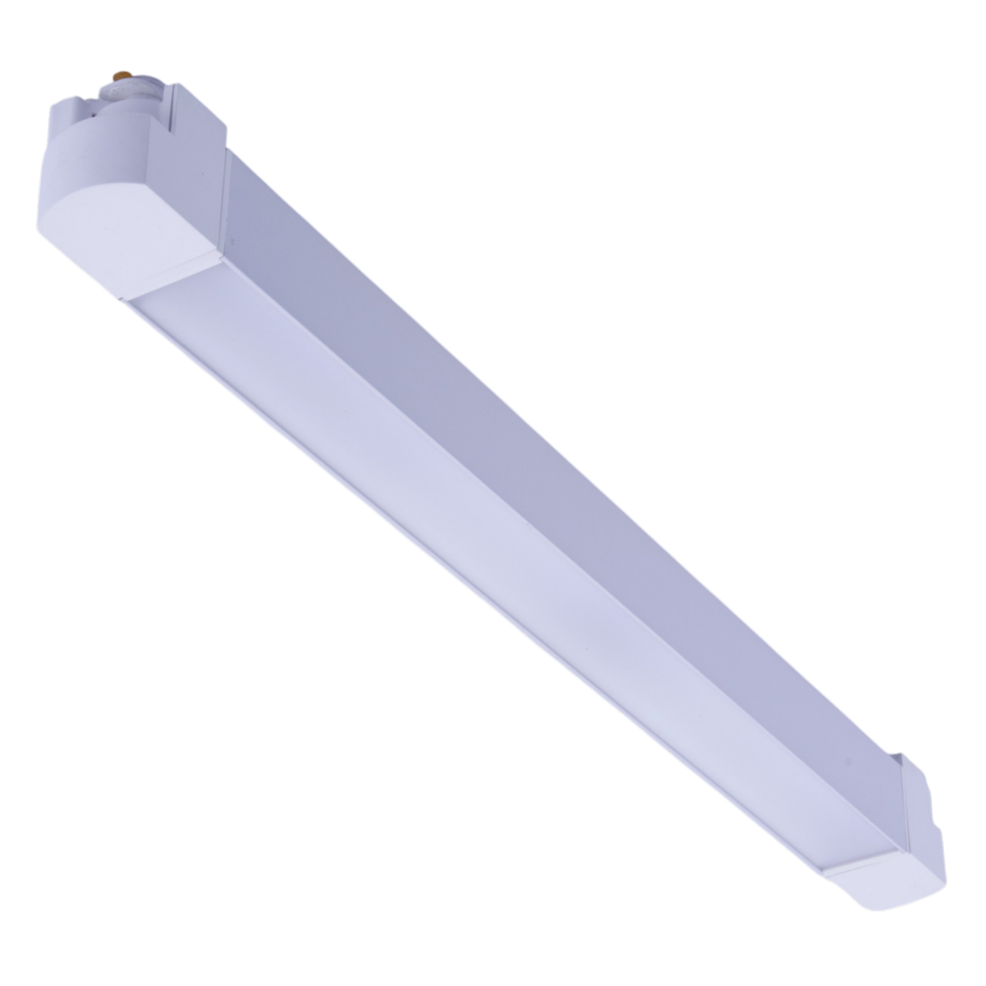ULB-Q284 30W-4000K WHITE Светильник-прожектор светодиодный трековый. Линейный. Поворотный. 2500 Лм. Белый свет 4000K. Корпус белый. ТМ Volpe