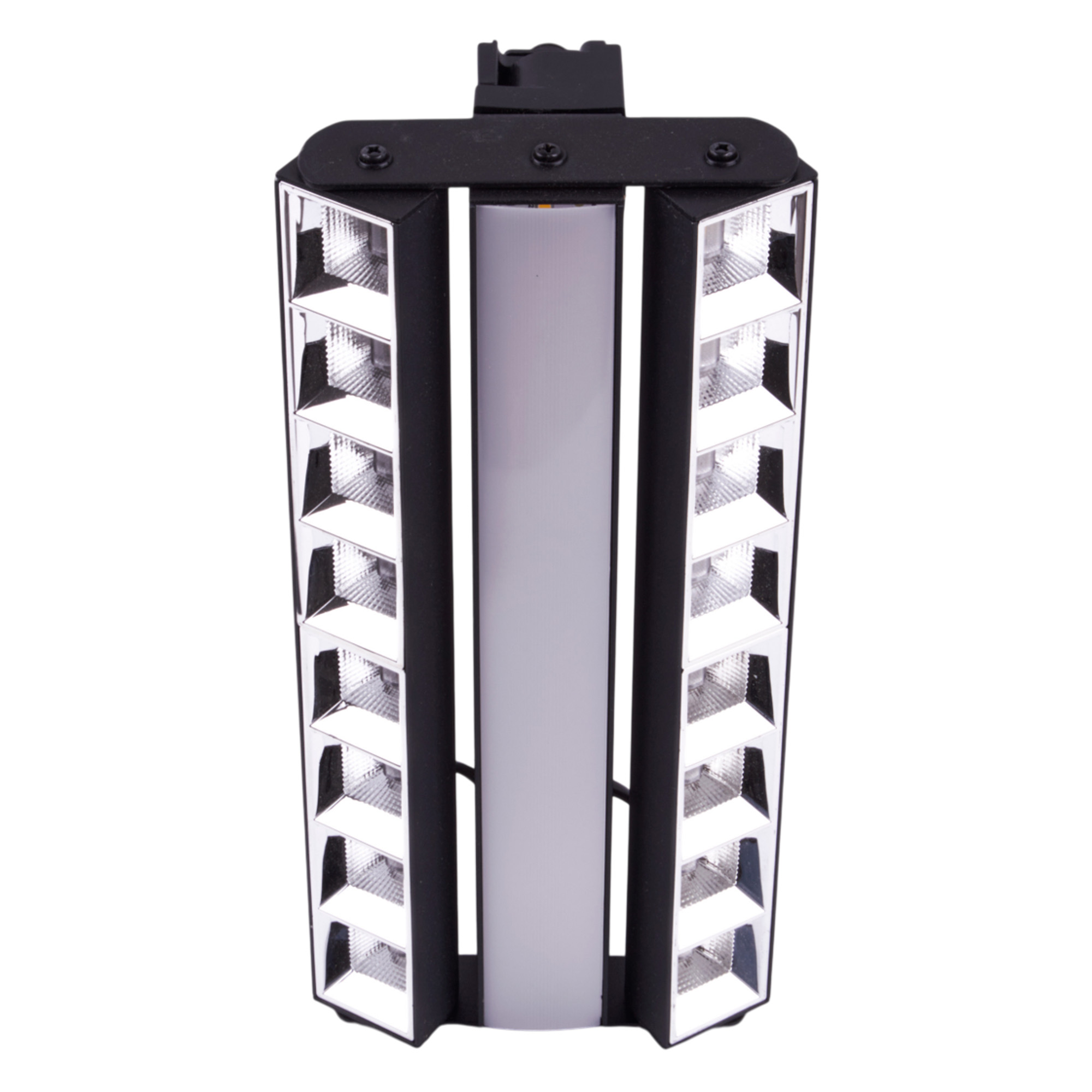 ULB-Q289 60W-4000K BLACK Светильник-прожектор светодиодный трековый. Линейный. Поворотный. 6000 Лм. Белый свет 4000K. Корпус черный. ТМ Volpe