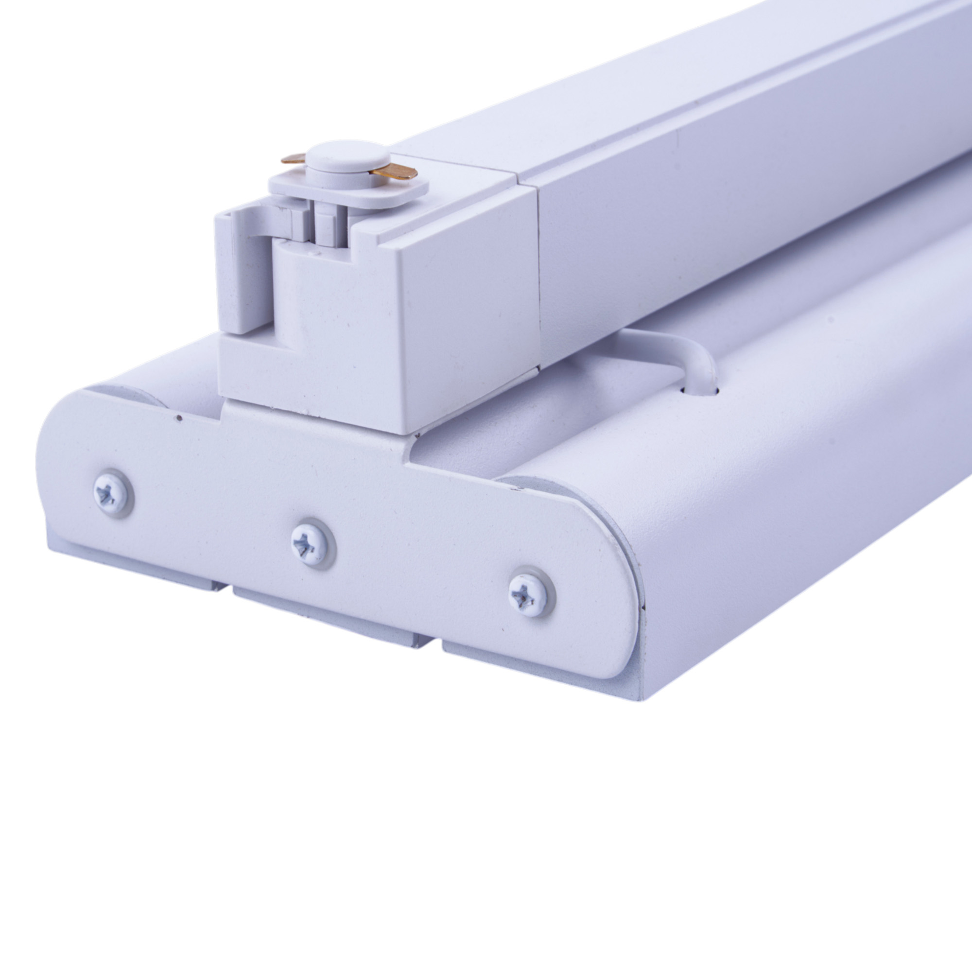 ULB-Q289 60W-4000K WHITE Светильник-прожектор светодиодный трековый. Линейный. Поворотный. 6000 Лм. Белый свет 4000K. Корпус белый. ТМ Volpe