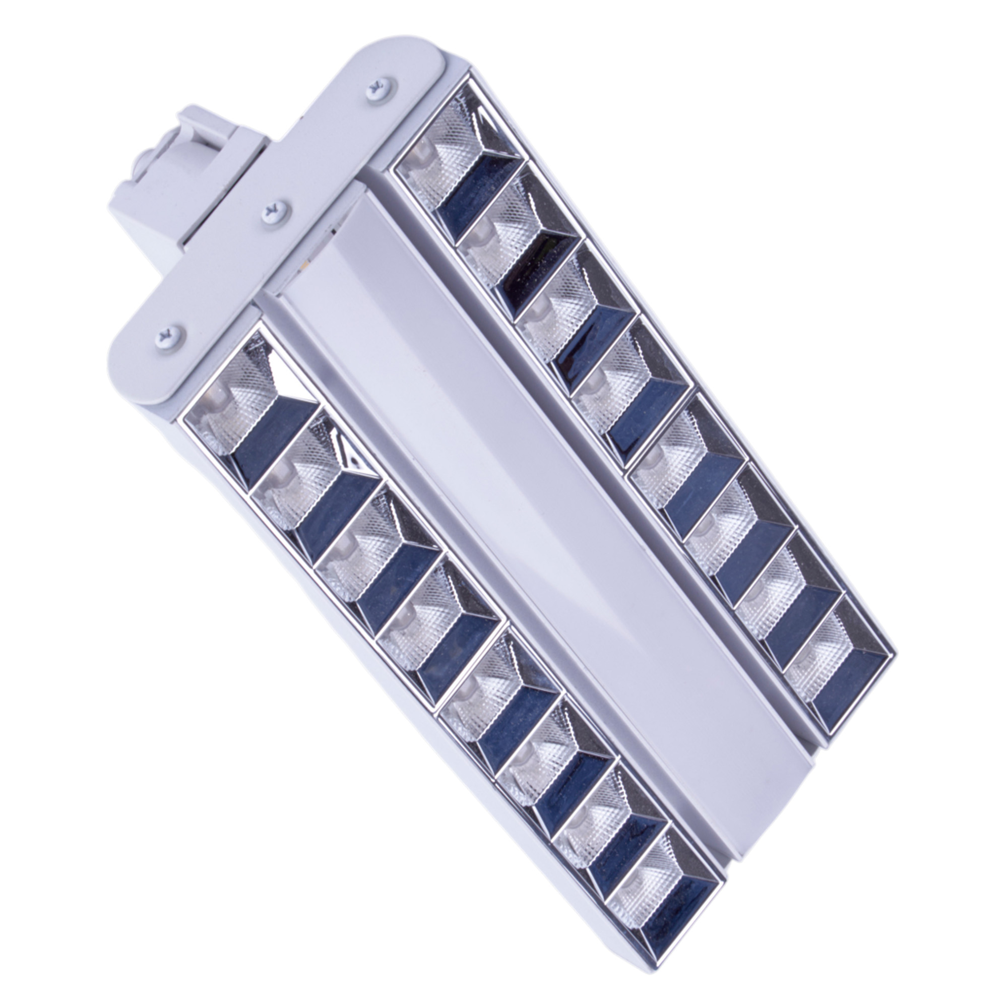 ULB-Q289 60W-4000K WHITE Светильник-прожектор светодиодный трековый. Линейный. Поворотный. 6000 Лм. Белый свет 4000K. Корпус белый. ТМ Volpe