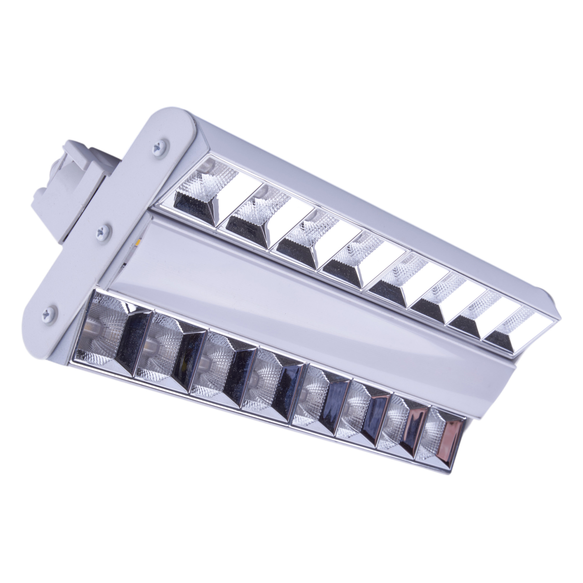 ULB-Q289 60W-4000K WHITE Светильник-прожектор светодиодный трековый. Линейный. Поворотный. 6000 Лм. Белый свет 4000K. Корпус белый. ТМ Volpe