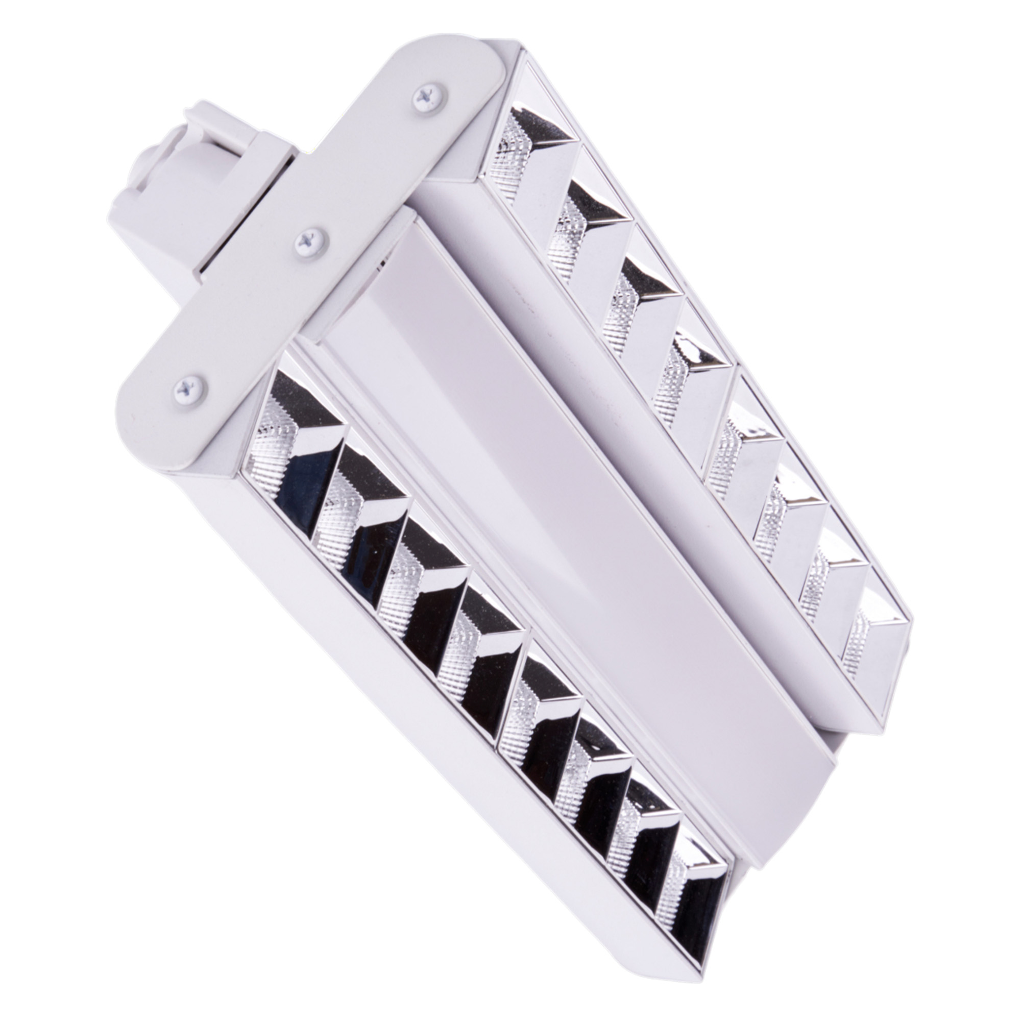 ULB-Q289 60W-4000K WHITE Светильник-прожектор светодиодный трековый. Линейный. Поворотный. 6000 Лм. Белый свет 4000K. Корпус белый. ТМ Volpe