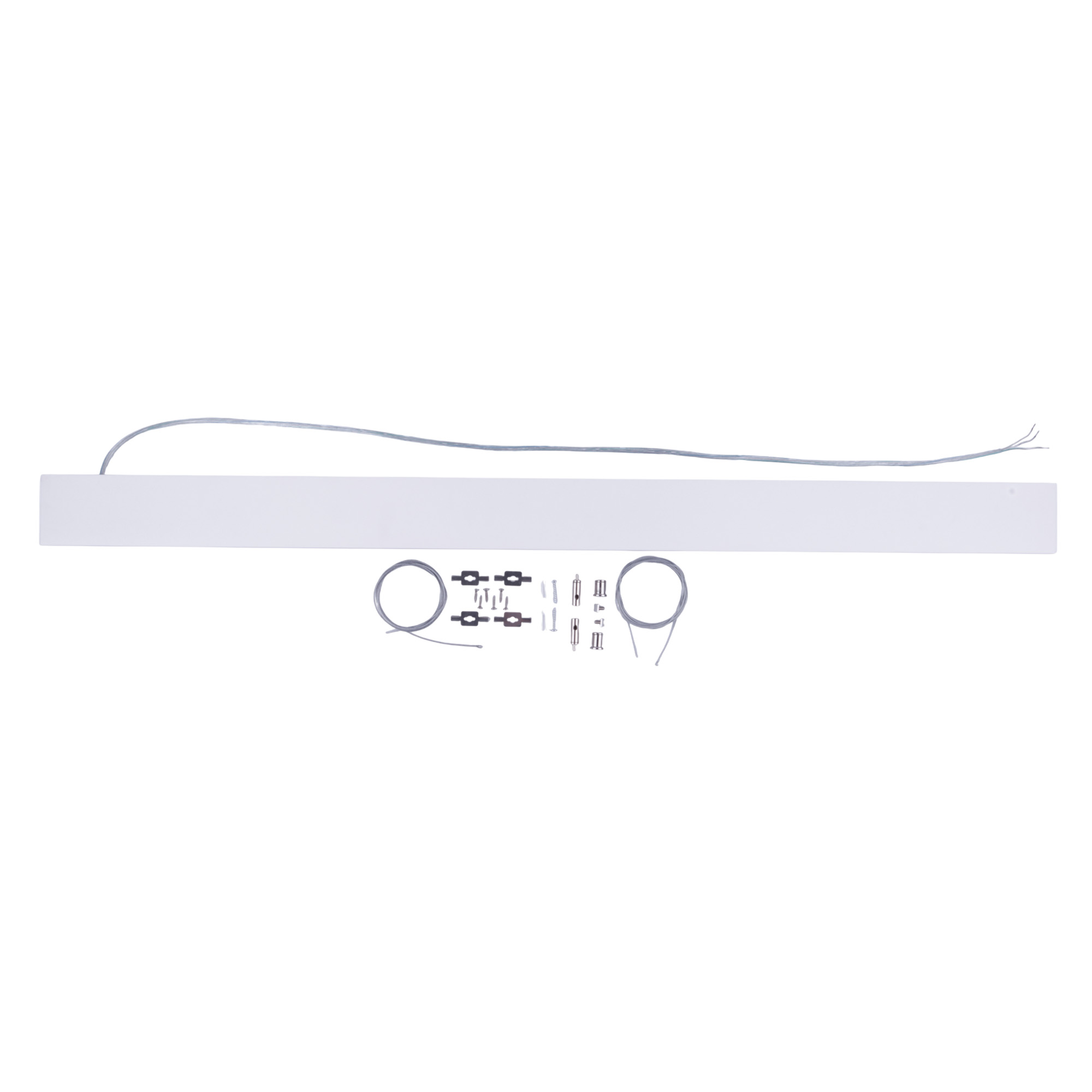 ULO-K10D 25W-3000K-L100 IP40 WHITE Светильник линейный светодиодный подвесной. Теплый белый свет 3000K. 2800Лм. Алюминий. Цвет белый. TM Uniel